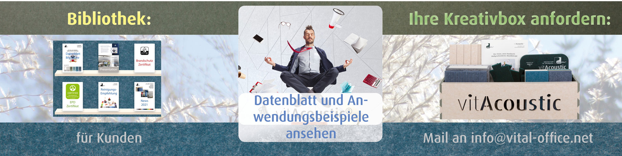 vitacoustic-Bibliothek für Kunden