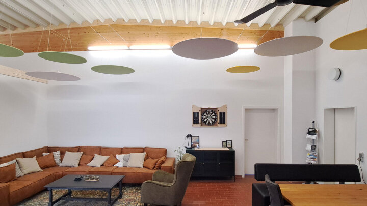 Lounge Totale runde Segel