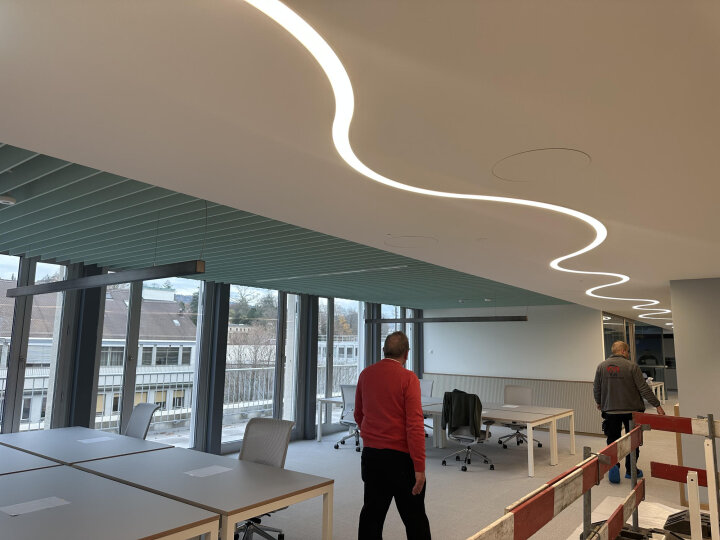 Open Office Lichtlinie
