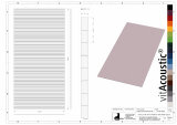 vitAcoustic FLEXIBLE PET Akustikplatten Zuschnitte aus 2400x1200x9mm