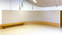 vitAcoustic FLEXIBLE PET Akustikplatten Zuschnitte aus 2400x1200x9mm