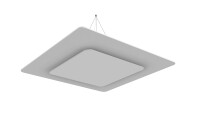 vitAcoustic Deckensegel, doppellagig, QUADRAT DUO 1100+680-PM814 Light blue