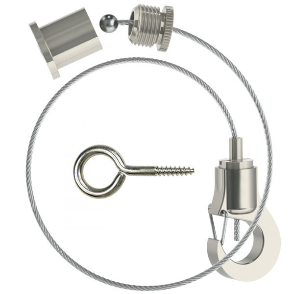 Set Segel-Haken: Deckenbefestigung, Sicherheitshaken +...