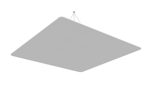 Maßgeschneiderte vitAcoustic Deckensegel - Rechteck Max1200x1200-PM991 Concrete Ext