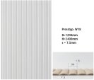 vitAcoustic 3d-Wave aus 9mm PET Akustikplatten 240x110/120cm
