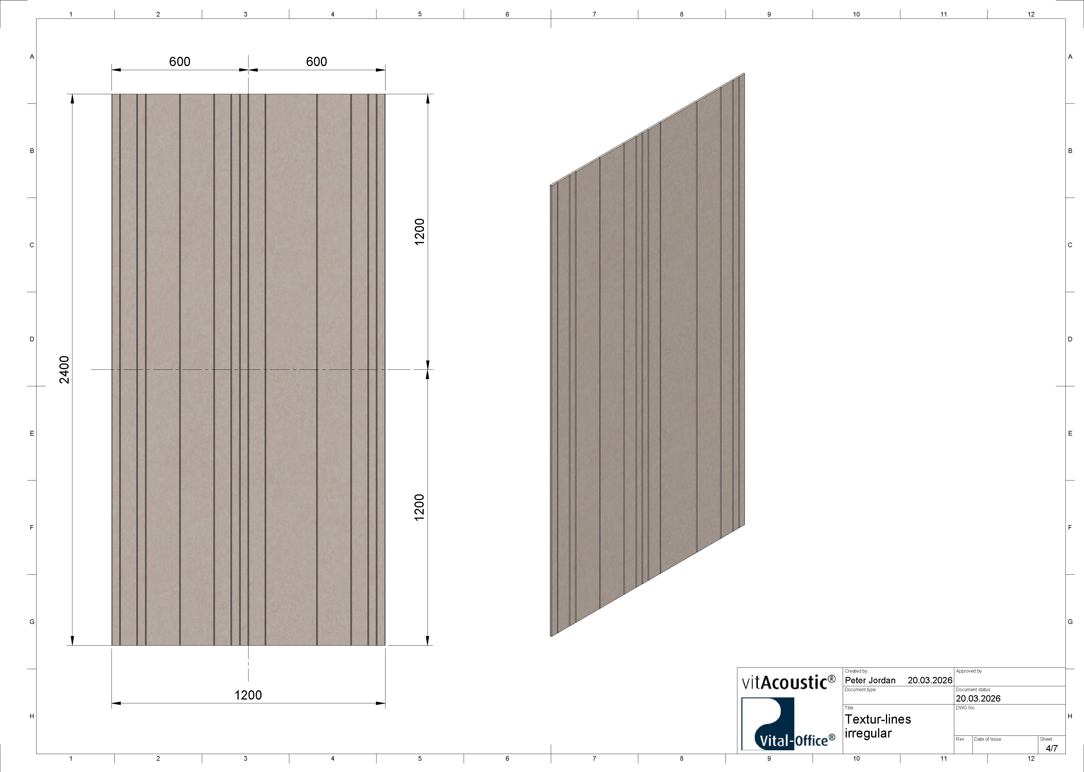 Textur 0606 Lines irregular