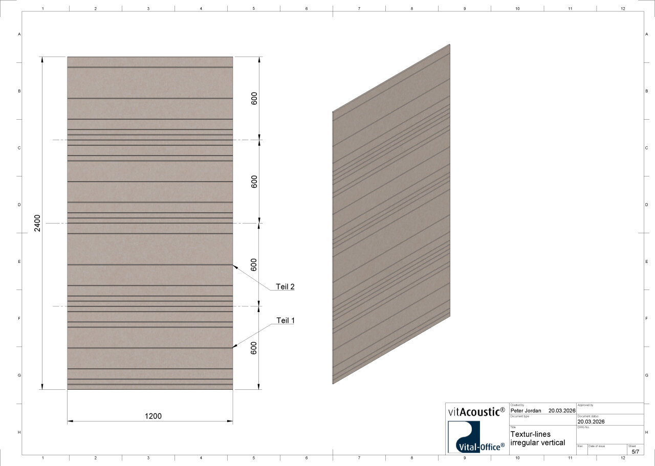 Textur 0606 Lines irregular quer