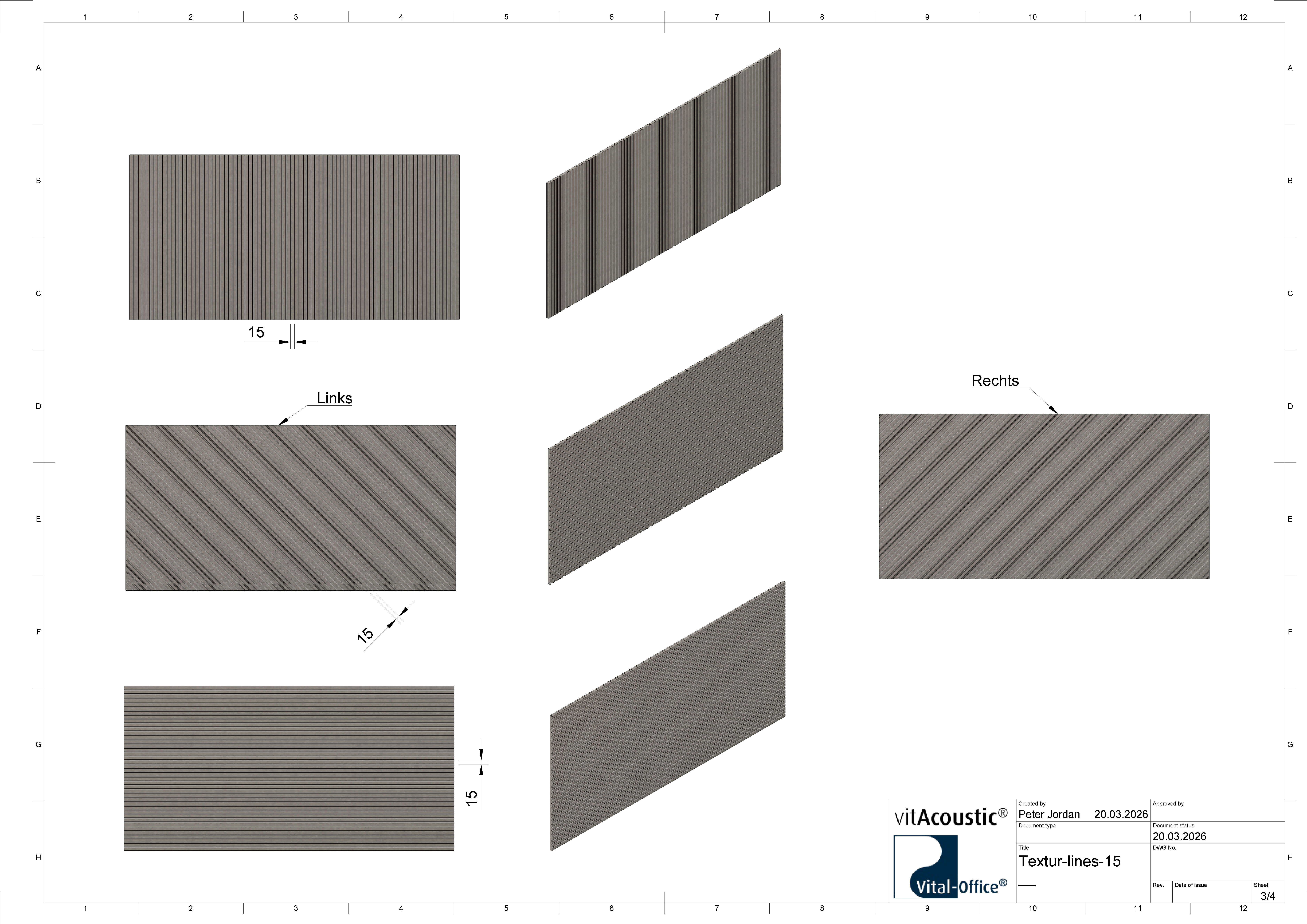 Textur 1206 Lines 15