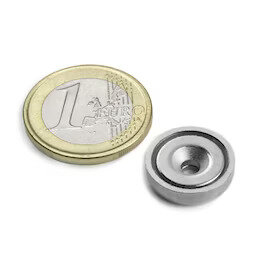 Magnet d16x4.5mm 6.9kg mit Senkbohrung