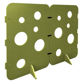 Cutout Muster für KITA Paravent Kreismuster