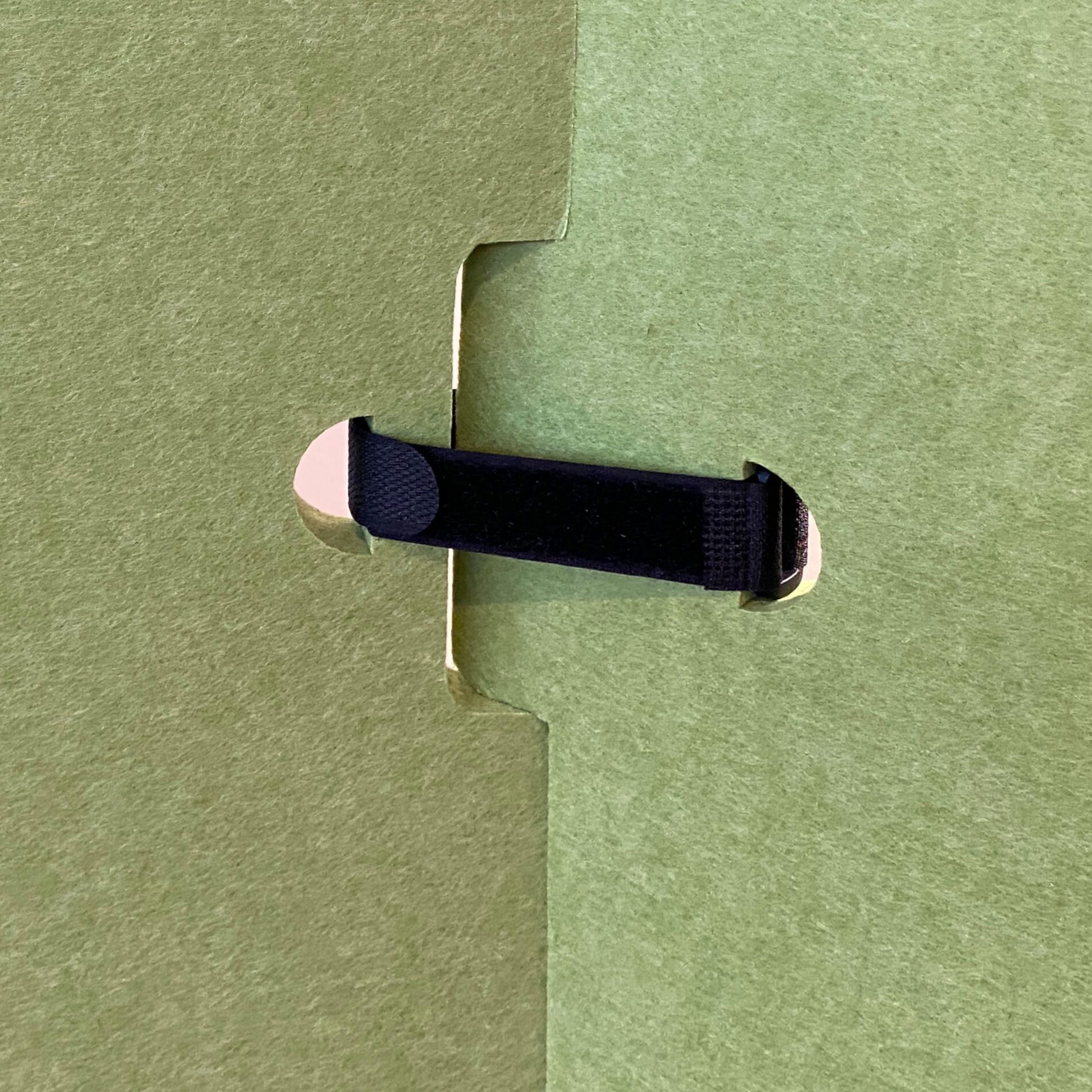 Gelenkverbinder mit 3x Klettband für KITA Paravent