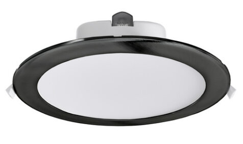 VAS-Licht Einbauleuchte - Acrux 195 mm, 25 W, DIM, schwarz