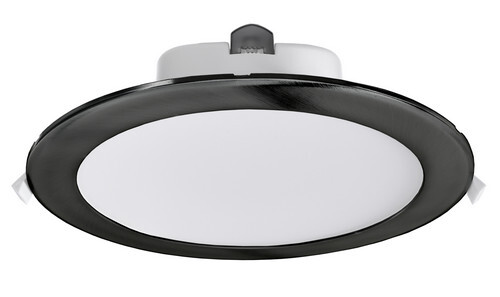 VAS-Licht Einbauleuchte - Acrux 195 mm, 25 W, DIM, schwarz