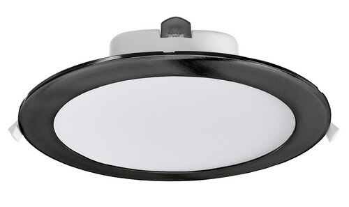 VAS-Licht Einbauleuchte - Acrux 195 mm, 25 W, DIM, schwarz