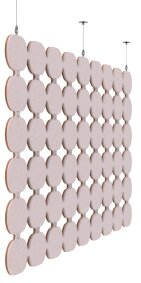 vitAcoustic Room Divider - hängende Akustik Raumteiler
