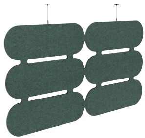 vitAcoustic Room Divider - hängende Akustik Raumteiler