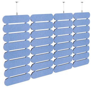 vitAcoustic Room Divider - hängende Akustik Raumteiler