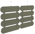vitAcoustic Room Divider - hängende Akustik Raumteiler
