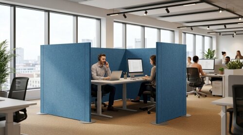 vitAcoustic Partition – Akustik-Raumteiler