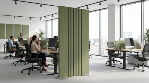 vitAcoustic Partition – Akustik-Raumteiler