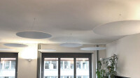 vitAcoustic Deckensegel, einlagig, RONDE UNO d=600-PM843 Spring Green