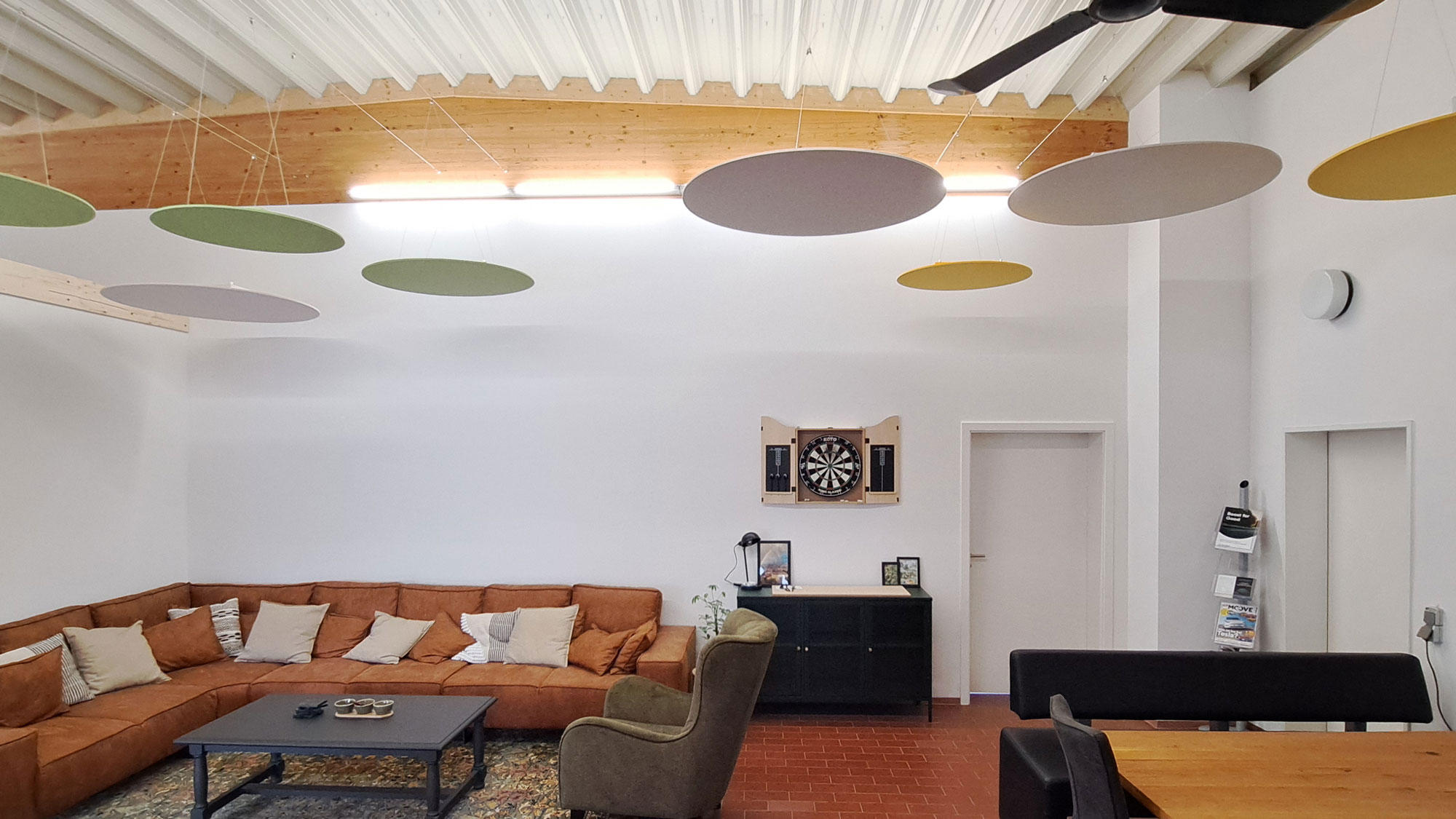 Lounge Totale runde Segel