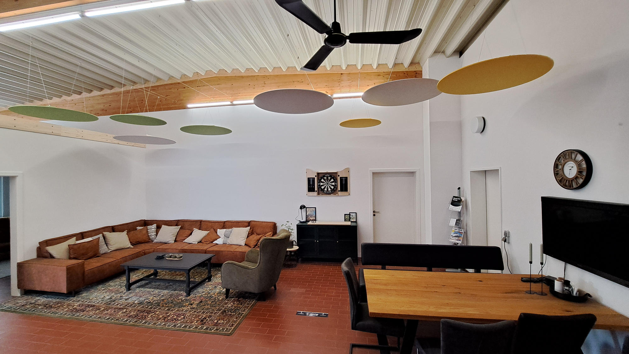 Lounge Panorama alle runden Segel