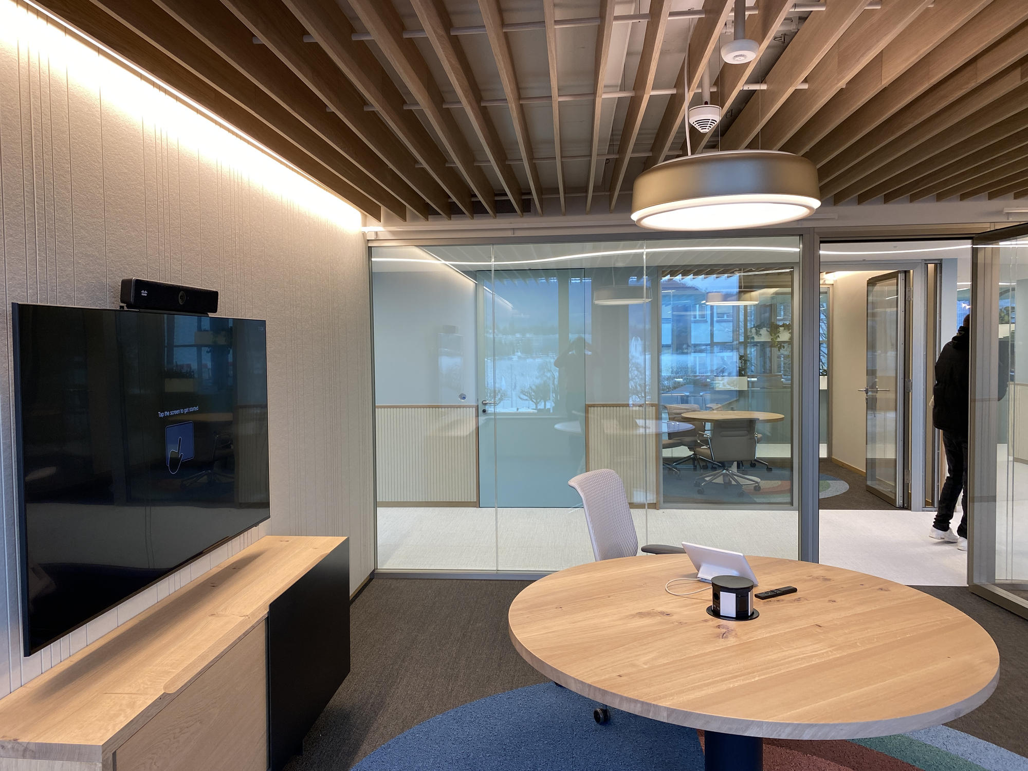 Konferenz runder Tisch