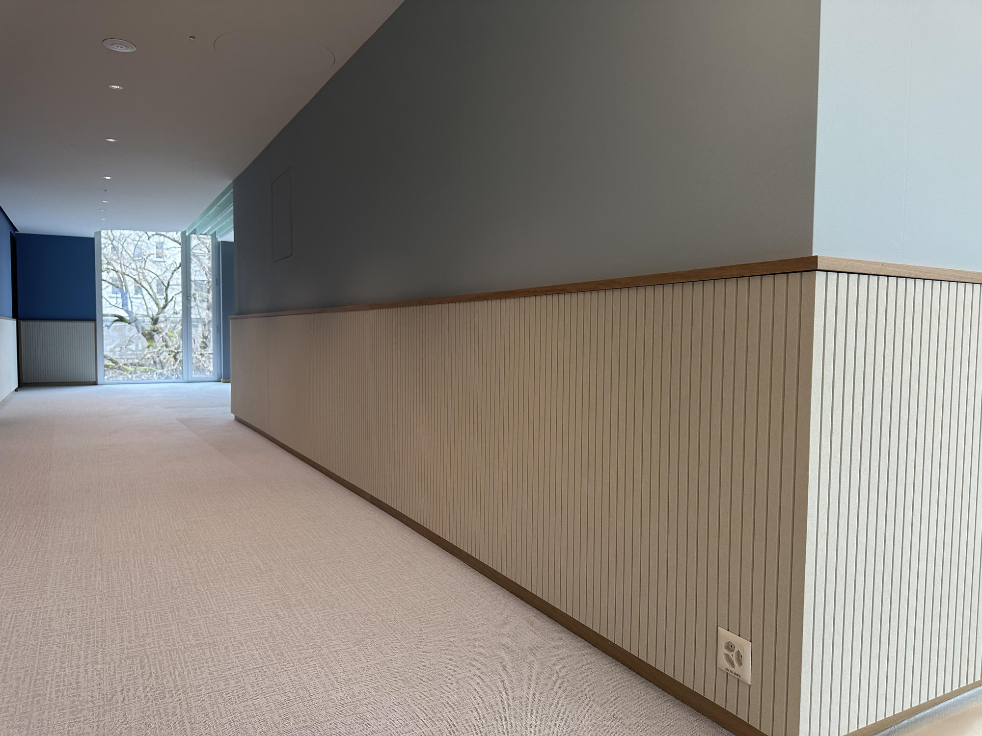 Korridor Brüstungspanel