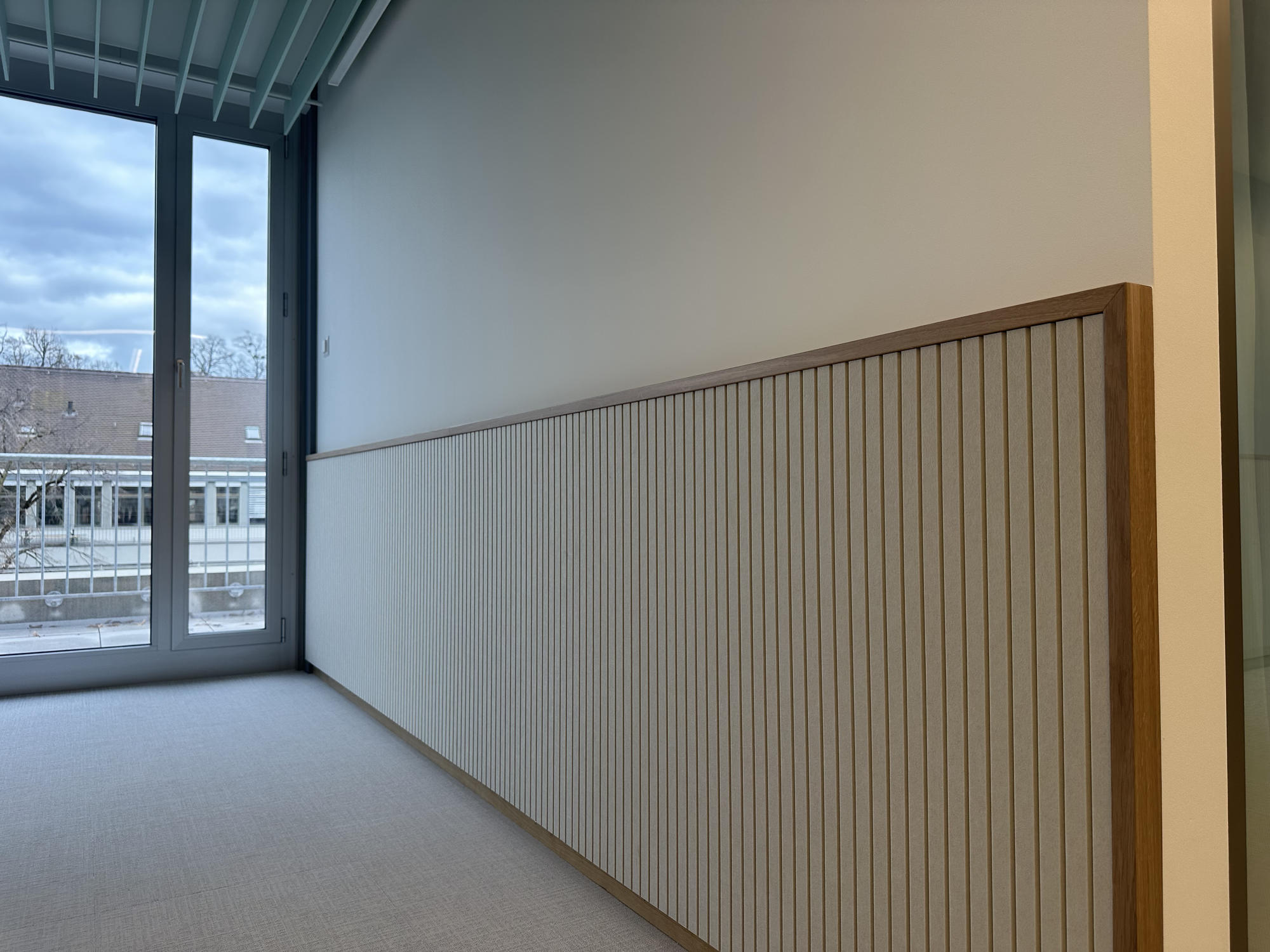 Wandpanel V-Cut Detail