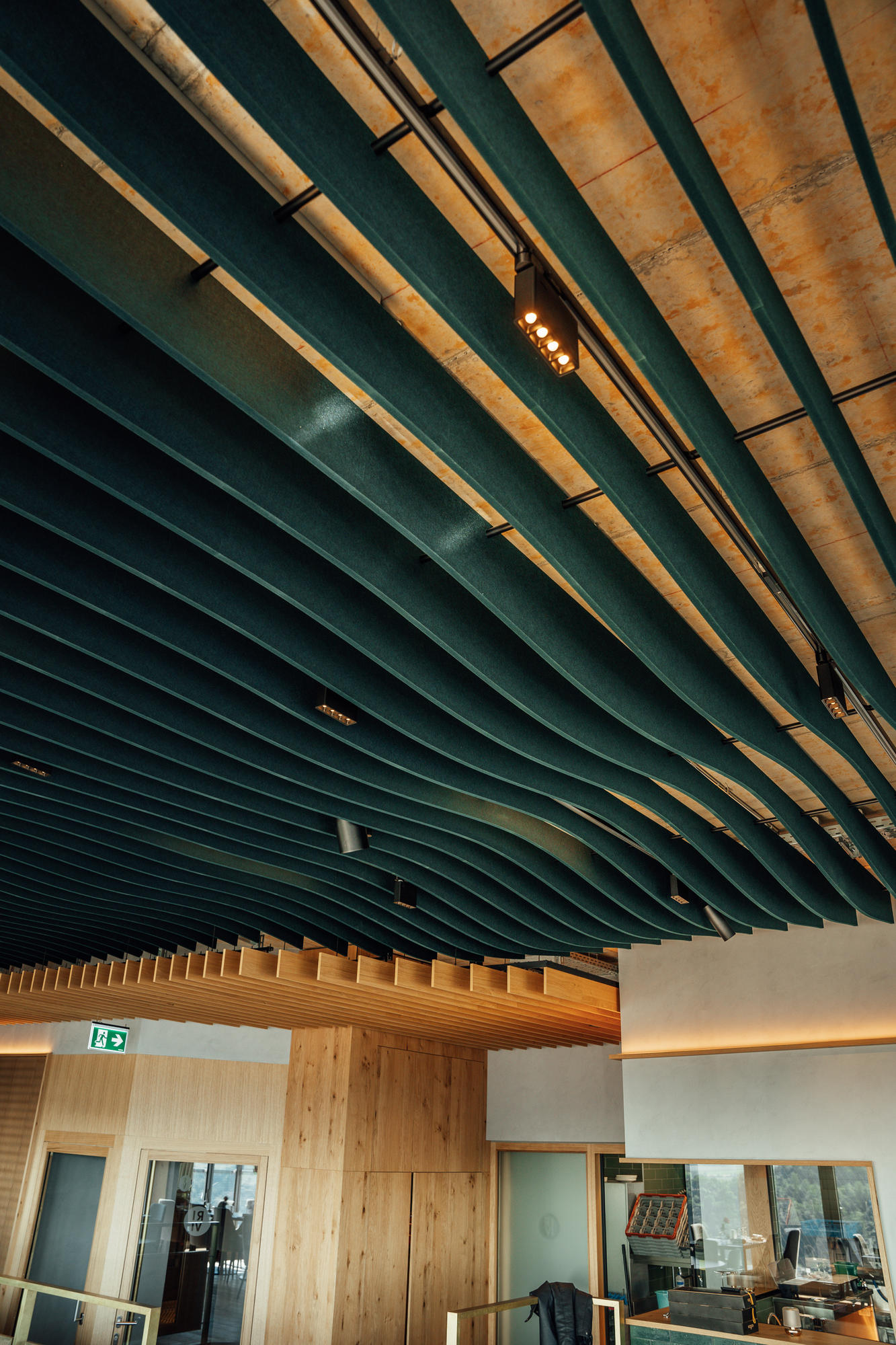 Deckenbaffeln Detail