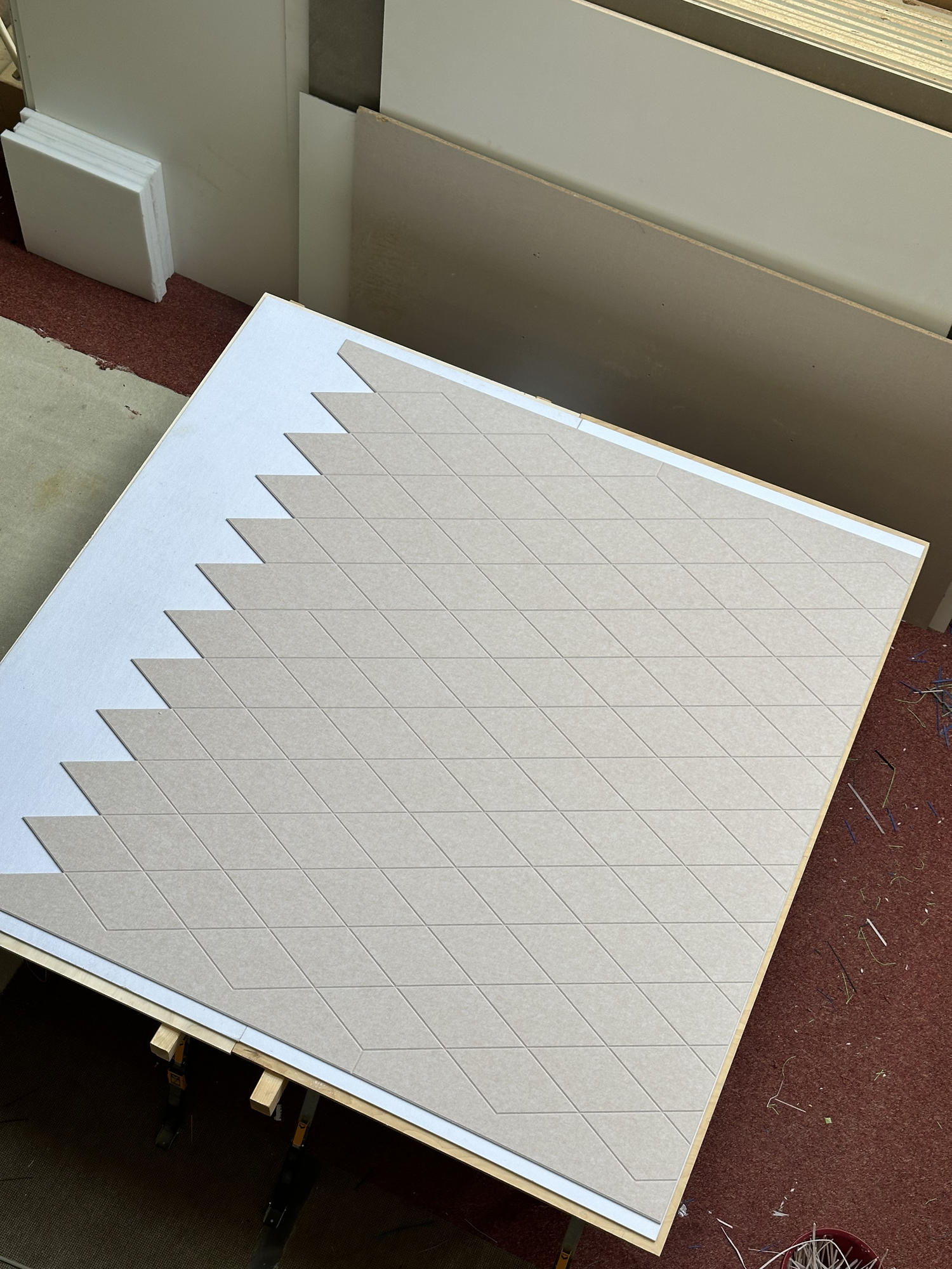 Zackenrand Draufsicht