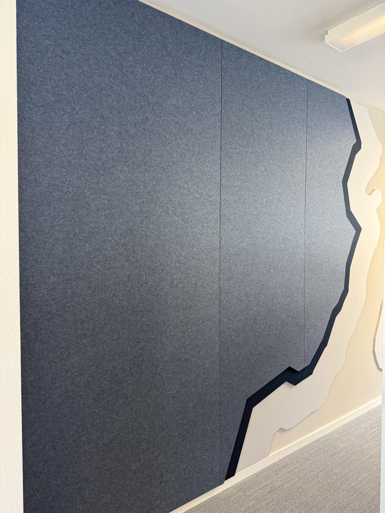 Jeans Hintergrundplatten Totale