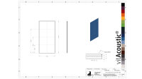 2x 600x600mm