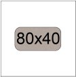 <=80x40cm